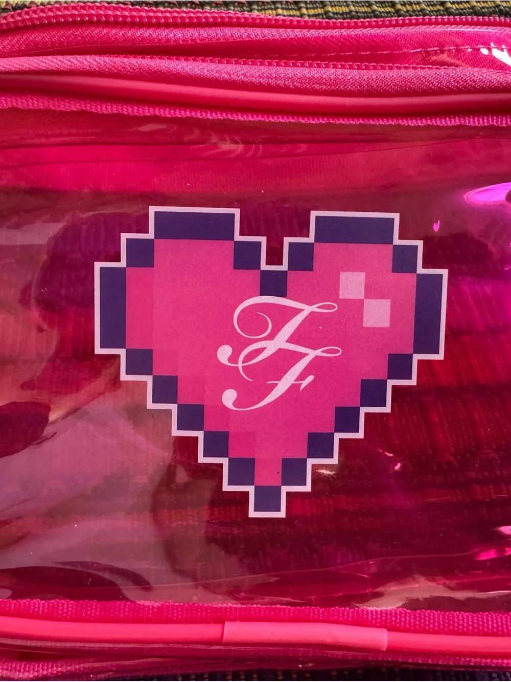 NWOT Too Faced Make Up Brand Pink Fanny Pack Festival Travel Cosmetic Belt Bag